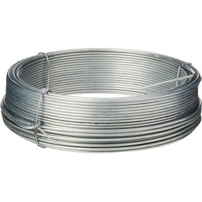 Merriway BH00326 Galwanizowany drut ogrodowy - 16 mm, 30 m, 14G Merriway BH00326 Galwanizowany drut ogrodowy - 16 mm, 30 m, 14G
