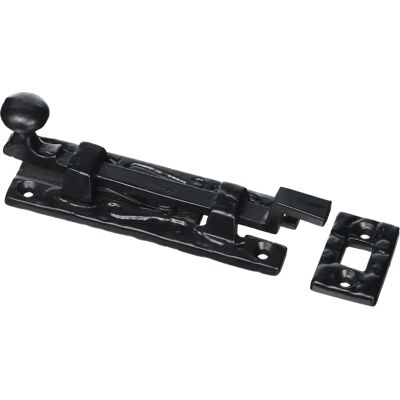 Bulk Hardware BH00771 Gekantelde ronde staafgrendel - Deurtype Bulk Hardware BH00771 Gekantelde ronde staafgrendel - Deurtype