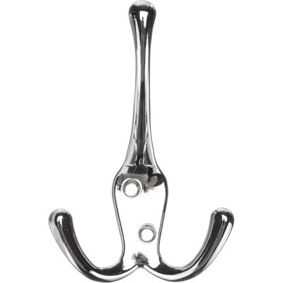 Bulk Hardware BH00829 - cinza - gancho triplo Bulk Hardware BH00829 - cinza - gancho triplo