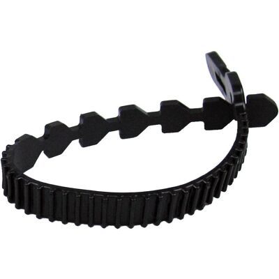 Bulk Hardware BH01204 Blanc 255x15 mm Sangle Clamp - Publicité Bulk Hardware BH01204 Blanc 255x15 mm Sangle Clamp - Publicité