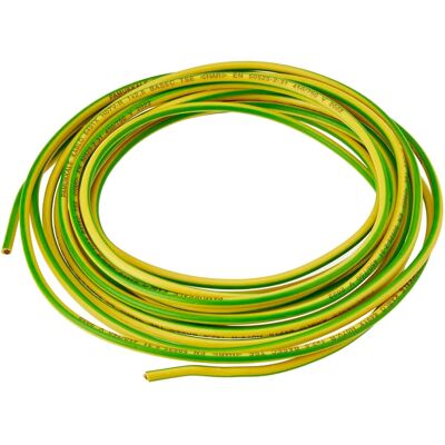 BULK HARDWARE BH01515 - Uziemienie kabel 2,5 mm 5 m żółto-zielony BULK HARDWARE BH01515 - Uziemienie kabel 2,5 mm 5 m żółto-zielony