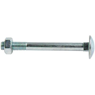 Bulk Hardware Conjunto de 2 parafusos M8 x 150 mm zincados Bulk Hardware Conjunto de 2 parafusos M8 x 150 mm zincados