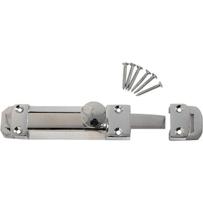 Bulk Hardware - 150 mm chromowany zamek drzwiowy wysokiego bezpieczeństwa - Zamek do drzwi Bulk Hardware - 150 mm chromowany zamek drzwiowy wysokiego bezpieczeństwa - Zamek do drzwi