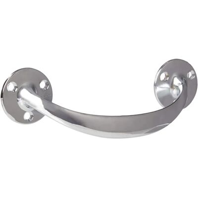 Uchwyt Szafki Bulk Hardware BH05753 - Łukowaty Chrom 150mm Uchwyt Szafki Bulk Hardware BH05753 - Łukowaty Chrom 150mm