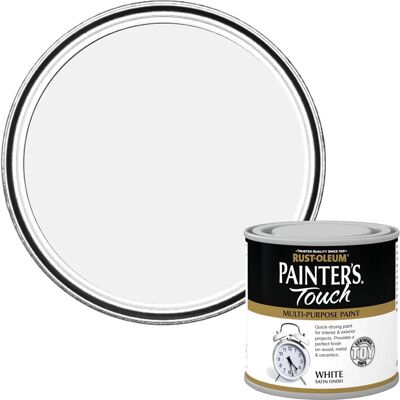 Rust-Oleum RO0050102F1 - 250ml - Satin White - Paint Rust-Oleum RO0050102F1 - 250ml - Satin White - Paint