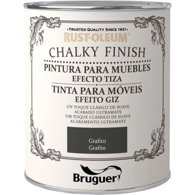 Bruguer Modelo 5397533 Giz de Cera Grafite - Tinta para Móveis Bruguer Modelo 5397533 Giz de Cera Grafite - Tinta para Móveis
