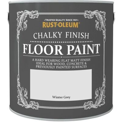 Rust-Oleum Winter Grey Kreidebodenfarbe - 2,5L Rust-Oleum Winter Grey Kreidebodenfarbe - 2,5L