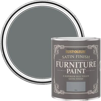 Rust-Oleum Satin Möbelfarbe Slate 750ml Rust-Oleum Satin Möbelfarbe Slate 750ml