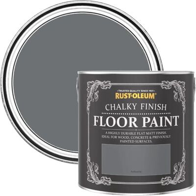 Rust-Oleum Kreide Bodenfarbe Anthrazit - 2,5L Rust-Oleum Kreide Bodenfarbe Anthrazit - 2,5L