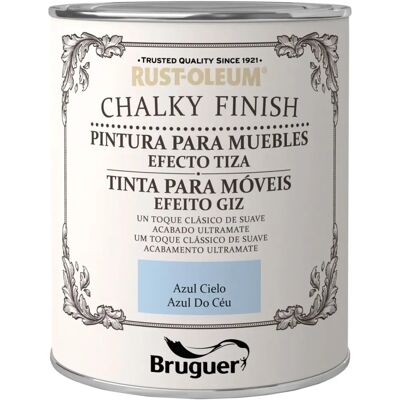 Bruguer Azules Muebles Acabado Tiza - Pintura Bruguer Azules Muebles Acabado Tiza - Pintura