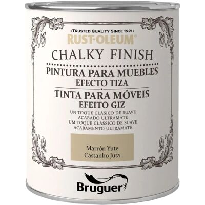 Rust-Oleum Finitura gesso Marrone Juta - Smalto Rust-Oleum Finitura gesso Marrone Juta - Smalto
