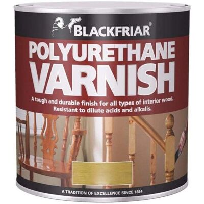 Blackfriar BF0230001D1 Polyurethane Varnish P99 Clear Gloss - Interior Finish Blackfriar BF0230001D1 Polyurethane Varnish P99 Clear Gloss - Interior Finish