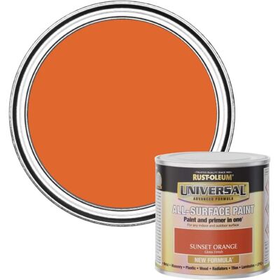 Rust-Oleum - Universal - Sunset Orange - 250ml - Paint Rust-Oleum - Universal - Sunset Orange - 250ml - Paint