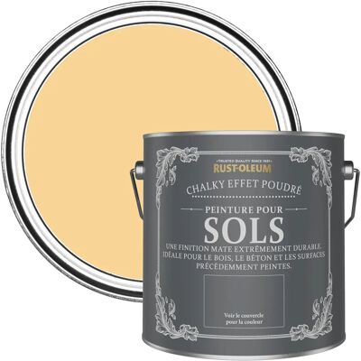 Rust-Oleum - Gelb Kratzfest - Senfgelb - 2,5L - Bodenfarbe Rust-Oleum - Gelb Kratzfest - Senfgelb - 2,5L - Bodenfarbe