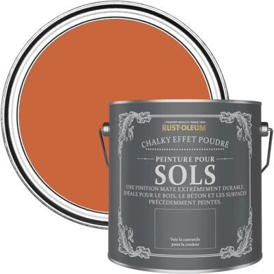 Rust-Oleum - Tiger Tea - Orange - Matt - 2,5 L - Fußbodenfarbe Rust-Oleum - Tiger Tea - Orange - Matt - 2,5 L - Fußbodenfarbe