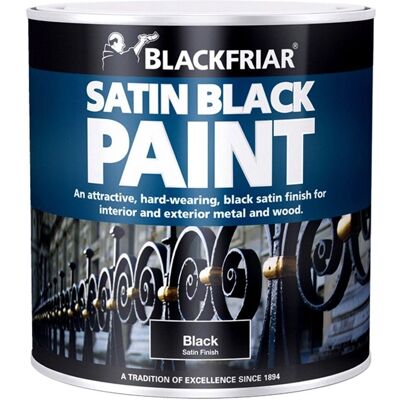 Blackfriar BF0520003E1 Satin Black Paint - Paint Blackfriar BF0520003E1 Satin Black Paint - Paint