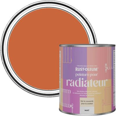 Rust-Oleum Orange Hitzebeständige Heizkörperfarbe - Matt Finish - 750ml Rust-Oleum Orange Hitzebeständige Heizkörperfarbe - Matt Finish - 750ml