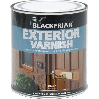 Blackfriar - BF0090002E3 - Exterior Varnish - Satin - 500ml - Publicité Blackfriar - BF0090002E3 - Exterior Varnish - Satin - 500ml - Publicité