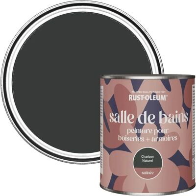 Rust-Oleum - White Feuchtigkeitsbeständige Bad Holz- und Schrankspray - Satin-Finish - 750ml - paint Rust-Oleum - White Feuchtigkeitsbeständige Bad Holz- und Schrankspray - Satin-Finish - 750ml - paint