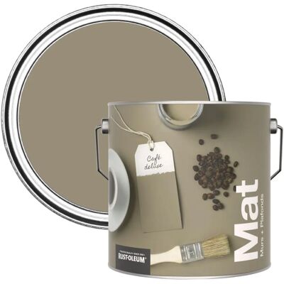 Rust-Oleum - Matt Emulsion Café Luxe - 2.5L - WandDecke - Farbe Rust-Oleum - Matt Emulsion Café Luxe - 2.5L - WandDecke - Farbe