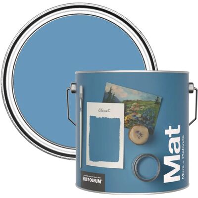 Rust-Oleum Kornblumenblau Matt Wand- und Deckenfarbe - 2,5L Rust-Oleum Kornblumenblau Matt Wand- und Deckenfarbe - 2,5L