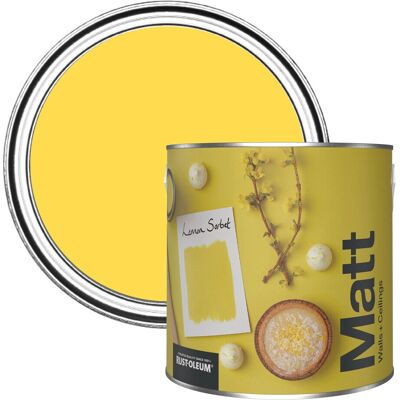 Rust-Oleum Zitronensorbet Wand- und Deckenfarbe - Matt 2,5L Rust-Oleum Zitronensorbet Wand- und Deckenfarbe - Matt 2,5L