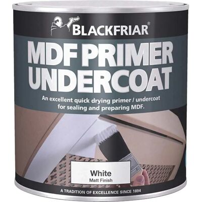 Blackfriar Blackfriar BF0380001E2 Primaire à Séchage Rapide pour MDF - Primaire/Undercoat - Publicité Blackfriar Blackfriar BF0380001E2 Primaire à Séchage Rapide pour MDF - Primaire/Undercoat - Publicité