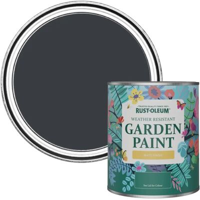 Rust-Oleum Graue Schimmelresistente Gartemalfarbe - Anthrazit - 750ml Rust-Oleum Graue Schimmelresistente Gartemalfarbe - Anthrazit - 750ml