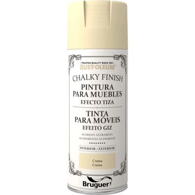 BRUGUER - Xylacel Crema 400ml - Chalky - Pintura en spray BRUGUER - Xylacel Crema 400ml - Chalky - Pintura en spray