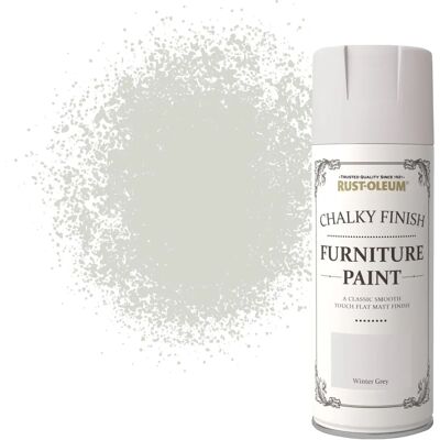 Rust-Oleum Winter Grey Chalky Spray Paint - Spray Paint Rust-Oleum Winter Grey Chalky Spray Paint - Spray Paint