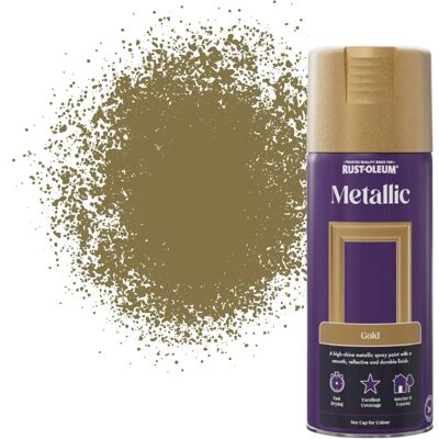 Rust-Oleum - AE0110001E8 - Metallic Gold - Spray Paint Rust-Oleum - AE0110001E8 - Metallic Gold - Spray Paint