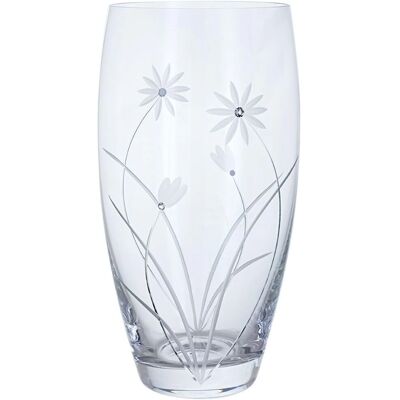 Dartington Crystal - Glitz Daisy Glass Vase - 26 cm - Vase Dartington Crystal - Glitz Daisy Glass Vase - 26 cm - Vase