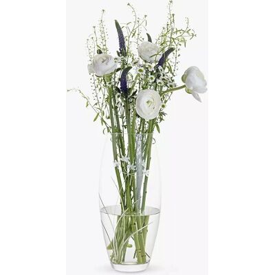 Dartington Crystal - Glitz Lily Vase - H30cm - Clear - Vase Dartington Crystal - Glitz Lily Vase - H30cm - Clear - Vase