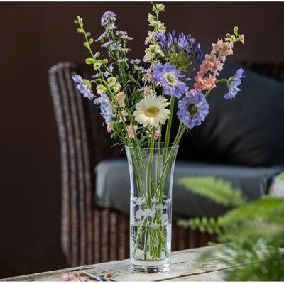 Dartington Crystal Bloom Marguerite Trumpet Vase - Vase Dartington Crystal Bloom Marguerite Trumpet Vase - Vase