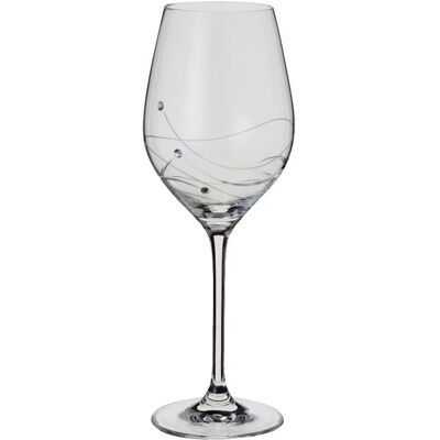Dartington Crystal - Glitz - 330ml - Set of 2 - Wine Glasses Dartington Crystal - Glitz - 330ml - Set of 2 - Wine Glasses