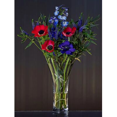 Dartington Crystal - Dragonfly Vase - Clear - H21.5cm - Vase Dartington Crystal - Dragonfly Vase - Clear - H21.5cm - Vase