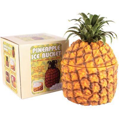 Bespoke Pineapple Ice Bucket - Vintage Retro Plastic Centerpiece Bespoke Pineapple Ice Bucket - Vintage Retro Plastic Centerpiece
