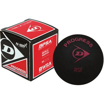 Dunlop Progress Red Dot Squash Balls - Squash Balls Dunlop Progress Red Dot Squash Balls - Squash Balls