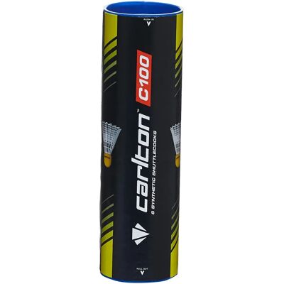 DUNLOP Carlton C100 Blanc - Volant de badminton - Publicité DUNLOP Carlton C100 Blanc - Volant de badminton - Publicité