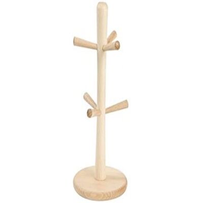 Support à mugs T&G Woodware - Gain de place, Bois, Beige - Mug Rack - Publicité Support à mugs T&G Woodware - Gain de place, Bois, Beige - Mug Rack - Publicité