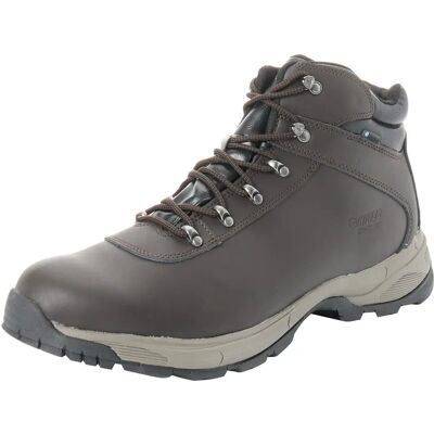 Hi-Tec Eurotrek Lite Waterproof Leather Walking Boots - Walking Boots Hi-Tec Eurotrek Lite Waterproof Leather Walking Boots - Walking Boots