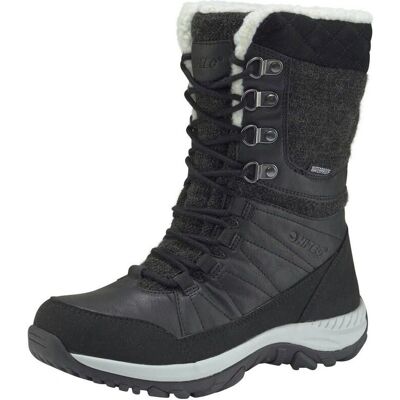 HI-TEC Riva Waterproof Schwarze Winterstiefel - Winterschuhe HI-TEC Riva Waterproof Schwarze Winterstiefel - Winterschuhe
