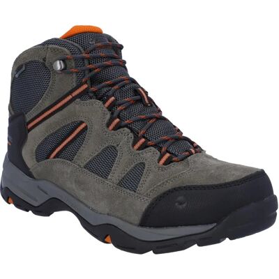 Chaussures de marche imperméables Hi-Tec Bandera II - Charcoal/Gris/Orange Brûlé - Publicité Chaussures de marche imperméables Hi-Tec Bandera II - Charcoal/Gris/Orange Brûlé - Publicité