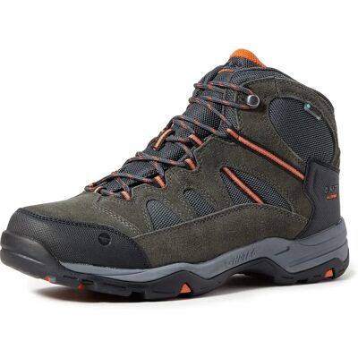 Hi-Tec Banderra II Wp Höga Herrskor Grå Kol/Bränd Orange Hi-Tec Banderra II Wp Höga Herrskor Grå Kol/Bränd Orange