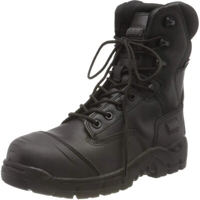 Magnum Black Safety Boots Womens Model 6 UK - Safety Boots Magnum Black Safety Boots Womens Model 6 UK - Safety Boots