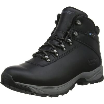 Hi-Tec Mens Eurotrek Lite Waterproof Leather Walking Boots - Walking Boots Hi-Tec Mens Eurotrek Lite Waterproof Leather Walking Boots - Walking Boots