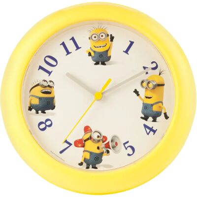 MNS Minions Wall Clock - Character Sound Effects - Silent Mode MNS Minions Wall Clock - Character Sound Effects - Silent Mode