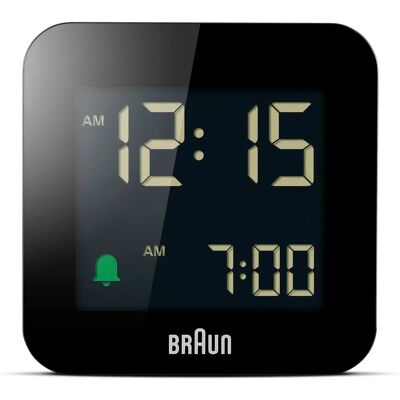 Braun BC08B Reservalarm - Digital, kompakt, svart Braun BC08B Reservalarm - Digital, kompakt, svart