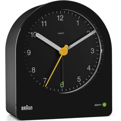 Braun BC22B Alarm Clock - Crescendo, Backlight, Quiet Quartz Braun BC22B Alarm Clock - Crescendo, Backlight, Quiet Quartz