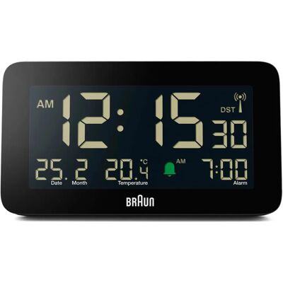 Braun BC10B-DCF Radiopäivän Ohjattu Digitaalinen Herätyskello - Herätyskello Braun BC10B-DCF Radiopäivän Ohjattu Digitaalinen Herätyskello - Herätyskello